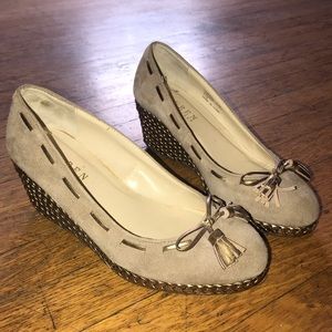 Ralph Lauren suede heels 👠